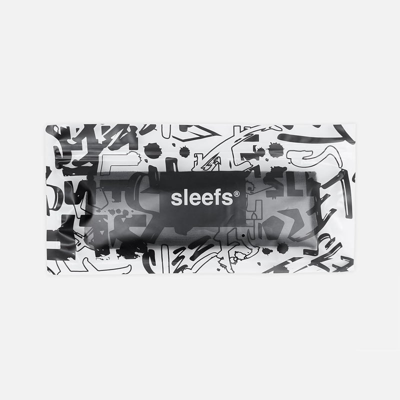 SLEEFS Goat Emoticon Black Thin Football Towel - Image 5